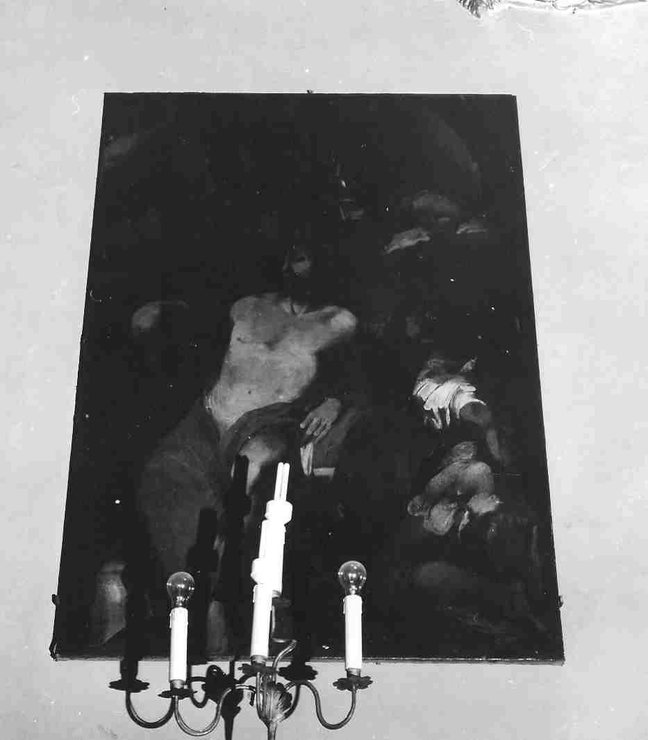 Cristo deriso (dipinto, opera isolata) - bottega italiana (seconda metà sec. XVI)