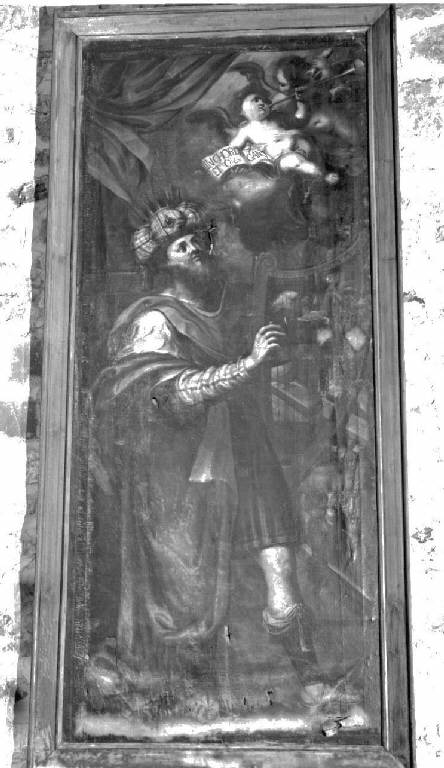 David (dipinto, pendant) - ambito ligure (metà sec. XVII)