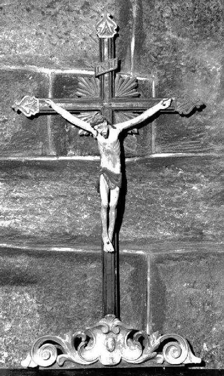 Cristo crocifisso (crocifisso, opera isolata) - bottega italiana (sec. XVIII)