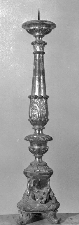 candeliere, serie - bottega ligure (inizio sec. XIX)