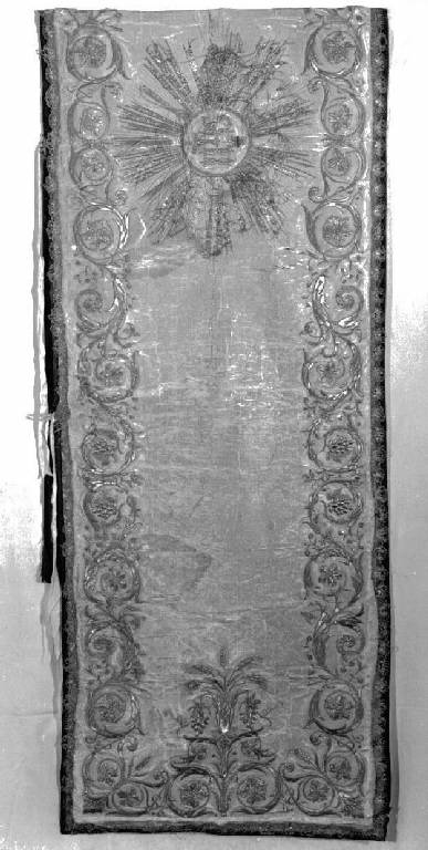 paramento liturgico - in terzo, insieme - manifattura italiana (sec. XIX)