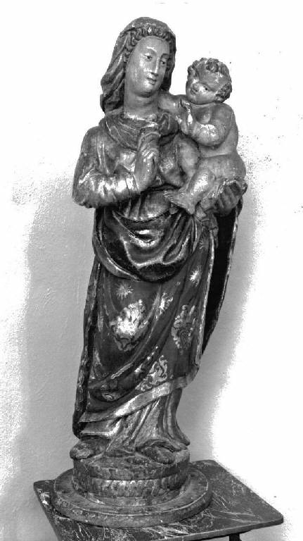 Madonna con Bambino (statua, opera isolata) - bottega tirolese (seconda metà sec. XV)