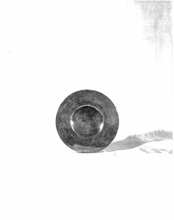 patena, opera isolata - bottega genovese (fine/inizio secc. XVII/ XVIII)