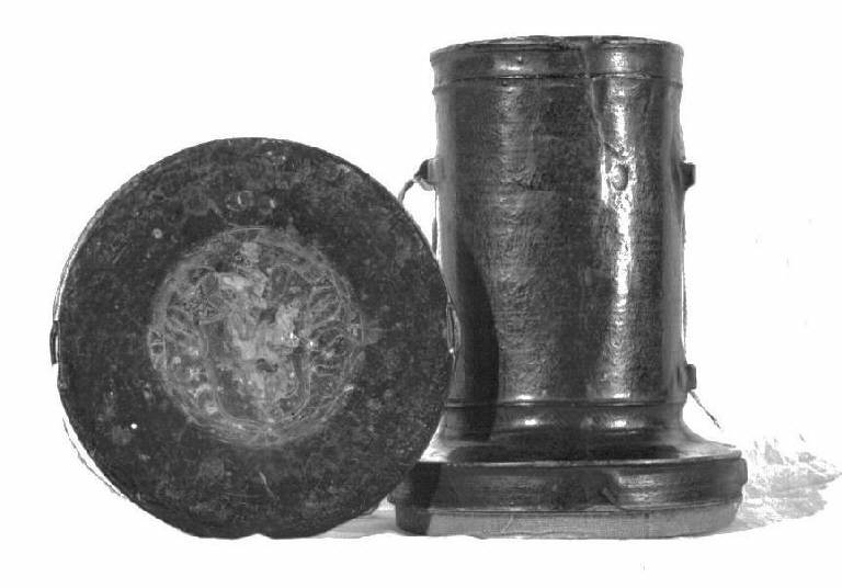 custodia di calice, pendant - bottega italiana (seconda metà sec. XVI)