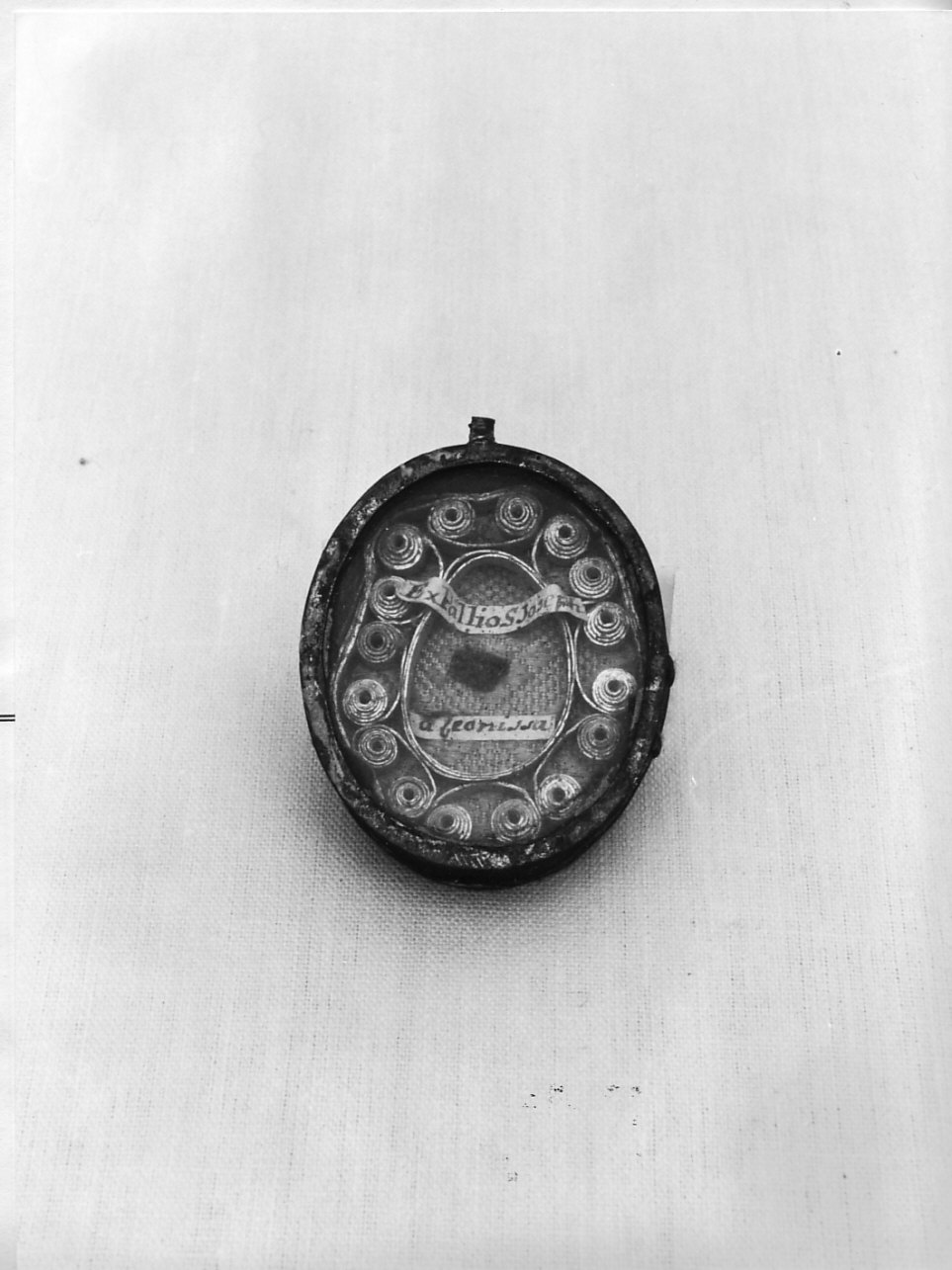 reliquiario, opera isolata - bottega italiana (secc. XVIII/ XIX)