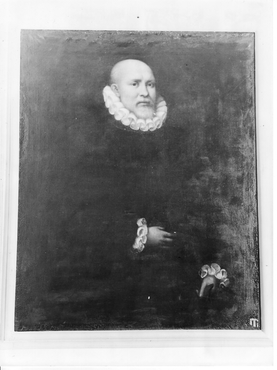 ritratto di gentiluomo (dipinto, opera isolata) - ambito ligure (sec. XVII)