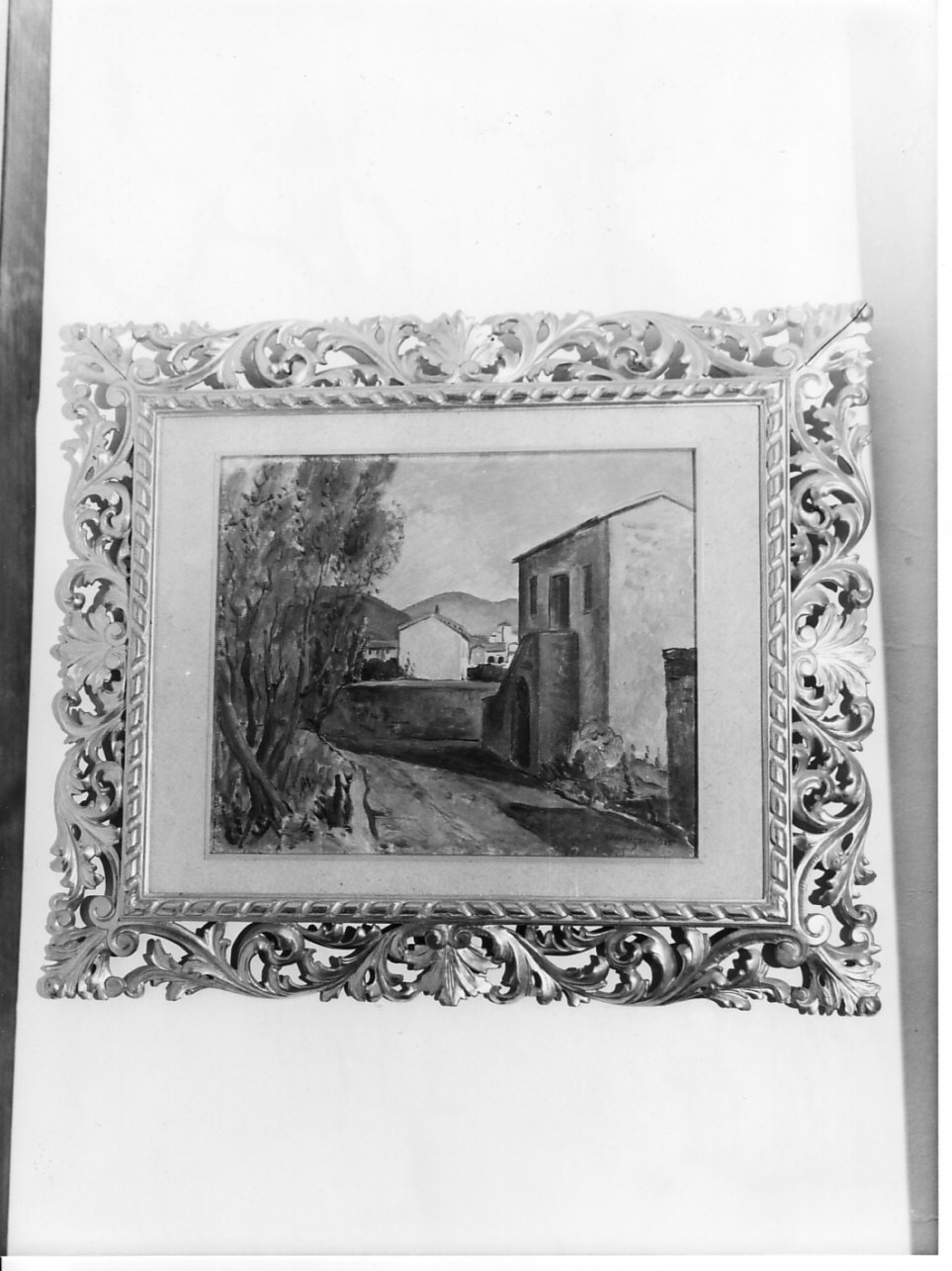 paesaggio (dipinto, opera isolata) di Rambaldi Emanuele (sec. XX)