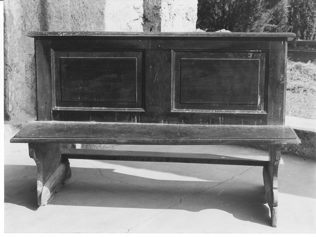 panca, serie - bottega ligure (inizio sec. XIX)