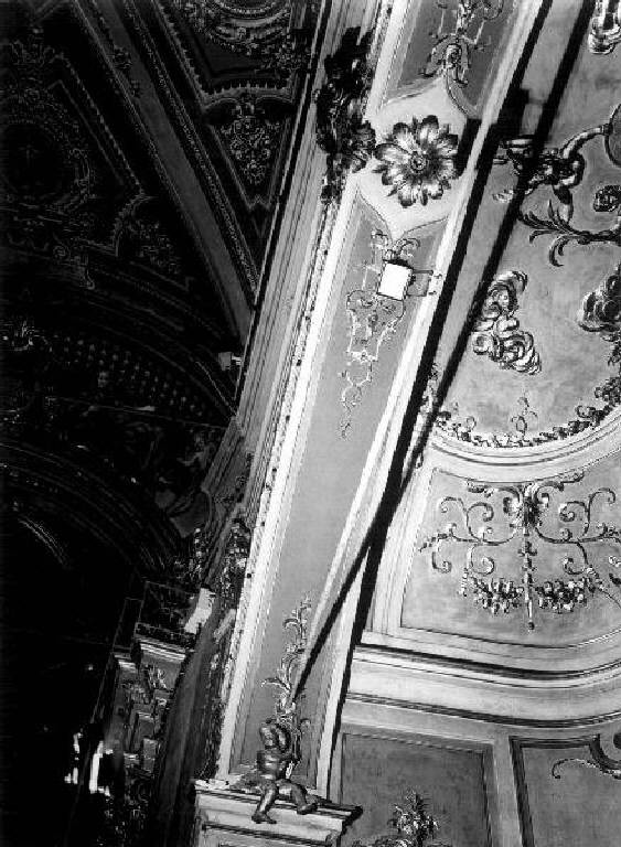 decorazione plastico-pittorica, elemento d'insieme - PRODUZIONE LIGURE (sec. XVIII)