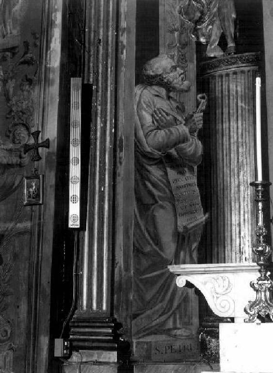 San Pietro/ San Paolo (dipinto, coppia) di Passano Giuseppe (secondo quarto sec. XIX)