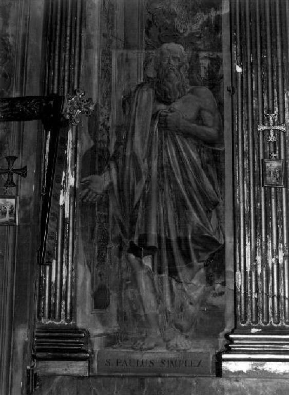 San Paolo Eremita (dipinto, elemento d'insieme) di Passano Giuseppe (prima metà sec. XIX)