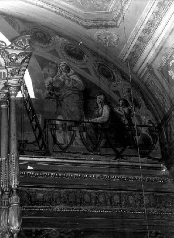 Virtù (dipinto, elemento d'insieme) di Passano Giuseppe (secondo quarto sec. XIX)