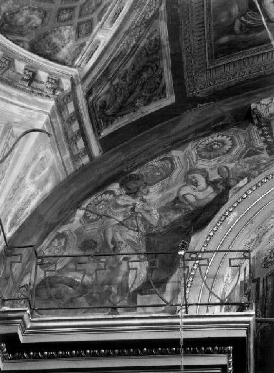 Virtù (dipinto, elemento d'insieme) di Passano Giuseppe (secondo quarto sec. XIX)