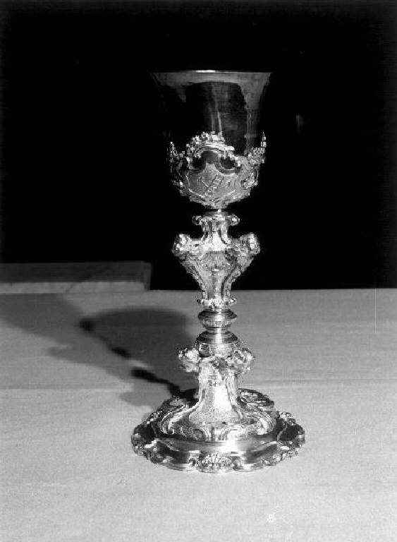 simboli della passione (calice, opera isolata) - bottega ligure (fine sec. XVIII)