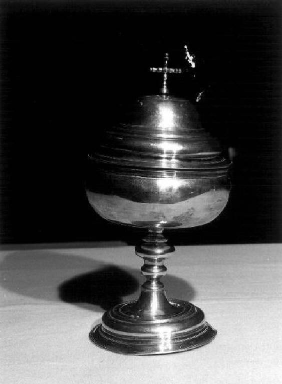 croce (pisside, opera isolata) - bottega ligure (sec. XVIII)