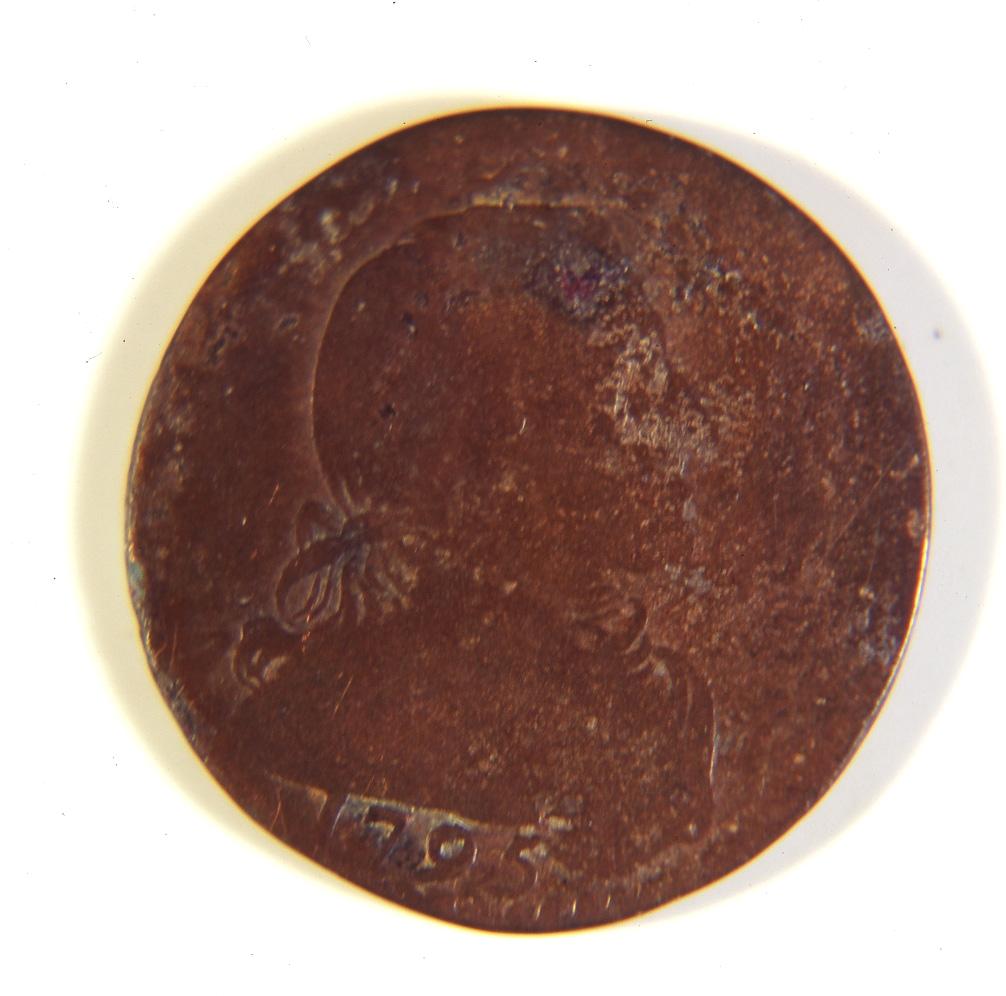 moneta - produzione italiana (fine sec. XVIII)