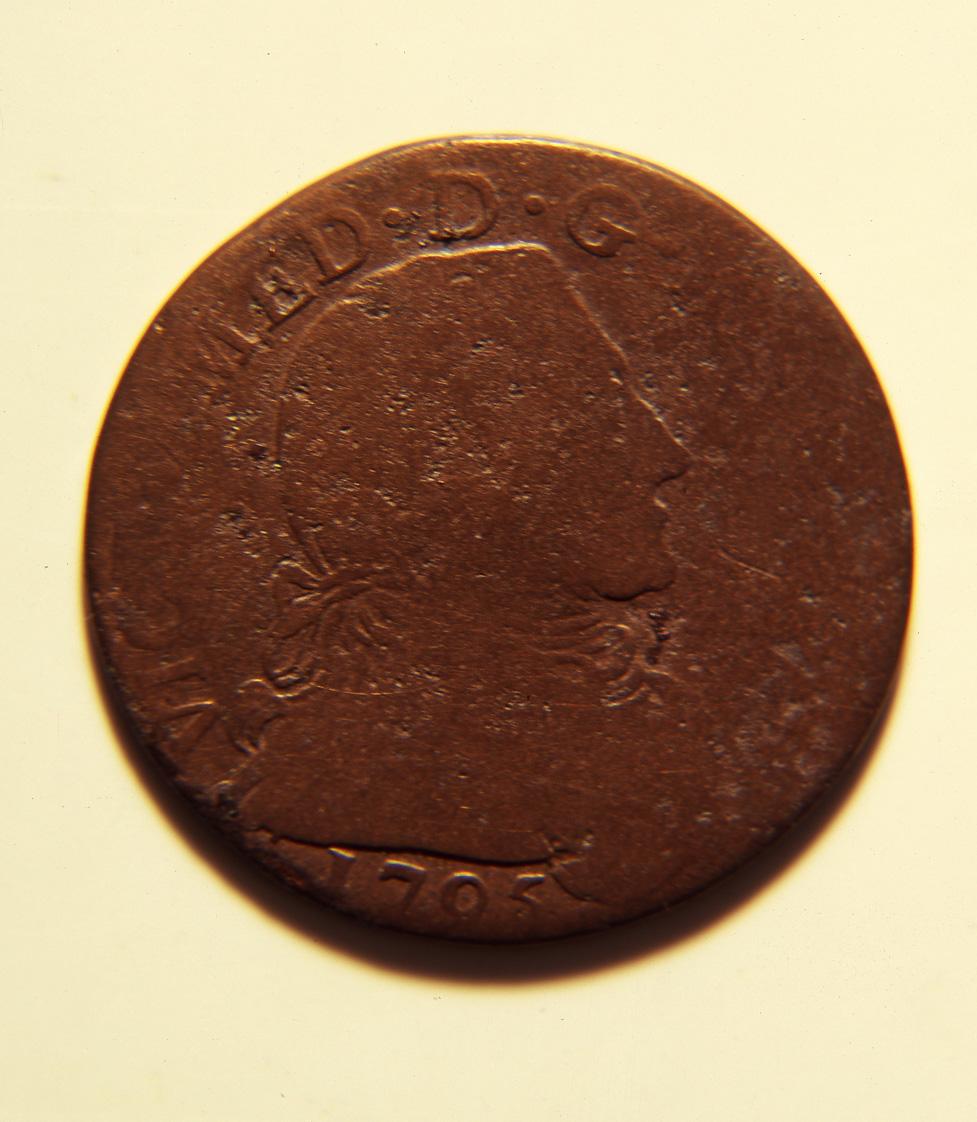 moneta - produzione italiana (fine sec. XVIII)