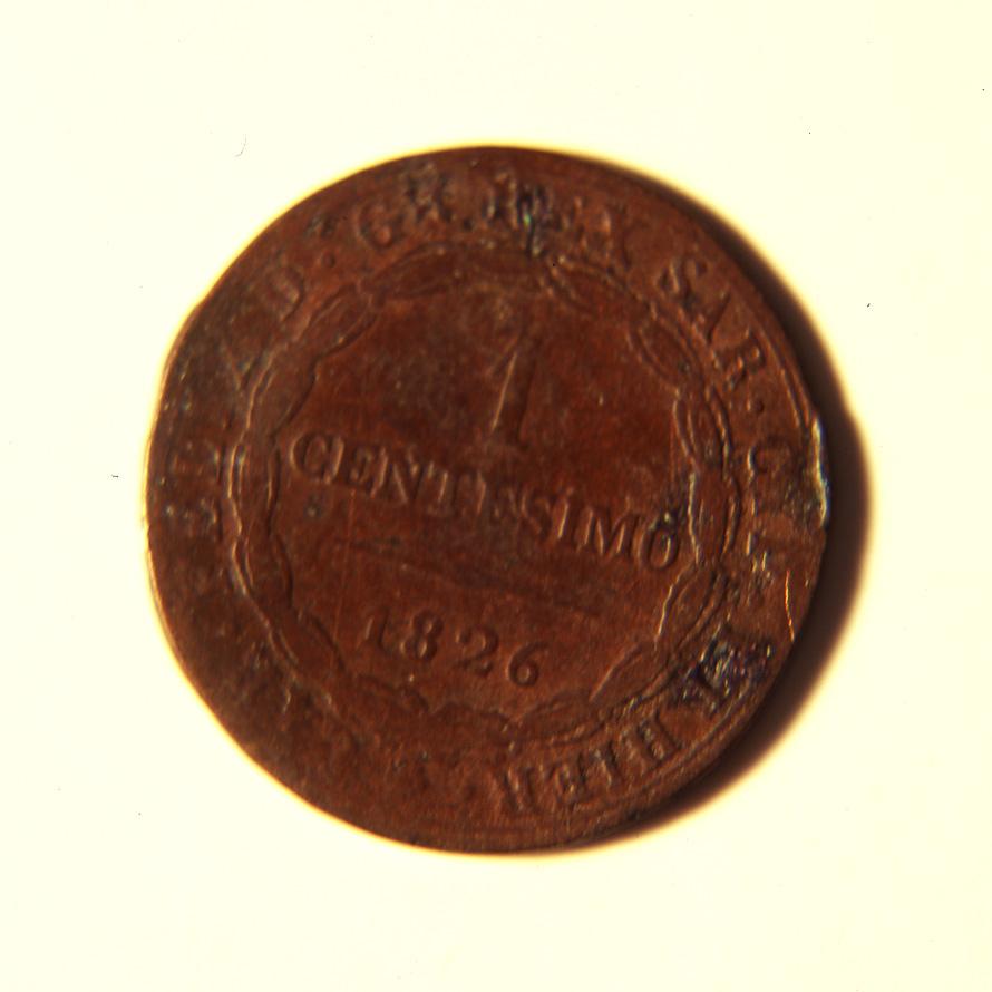 moneta - produzione italiana (secondo quarto sec. XIX)