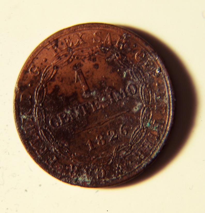 moneta - produzione italiana (secondo quarto sec. XIX)