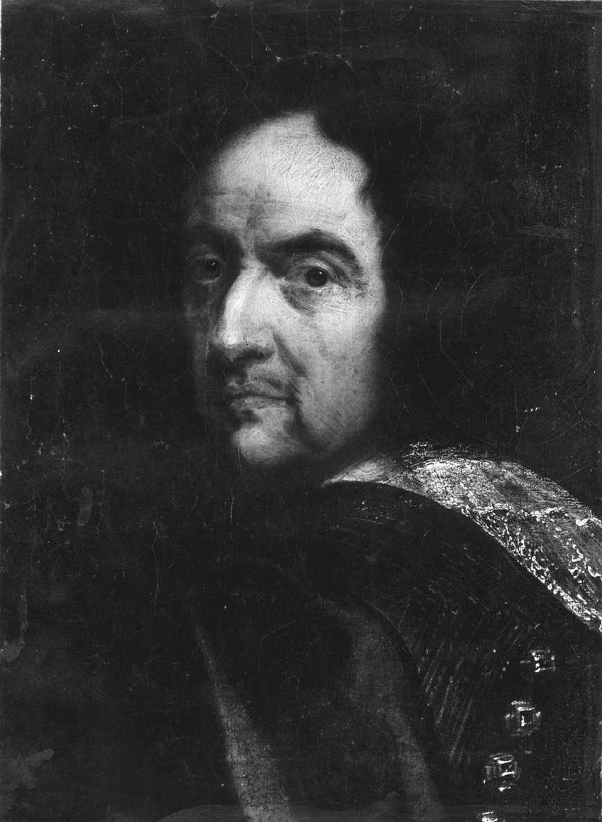 Ritratto di un Balbi a cavallo (particolare) - Dipinti (negativo) di Gasparini, Renato (prima metà XX)