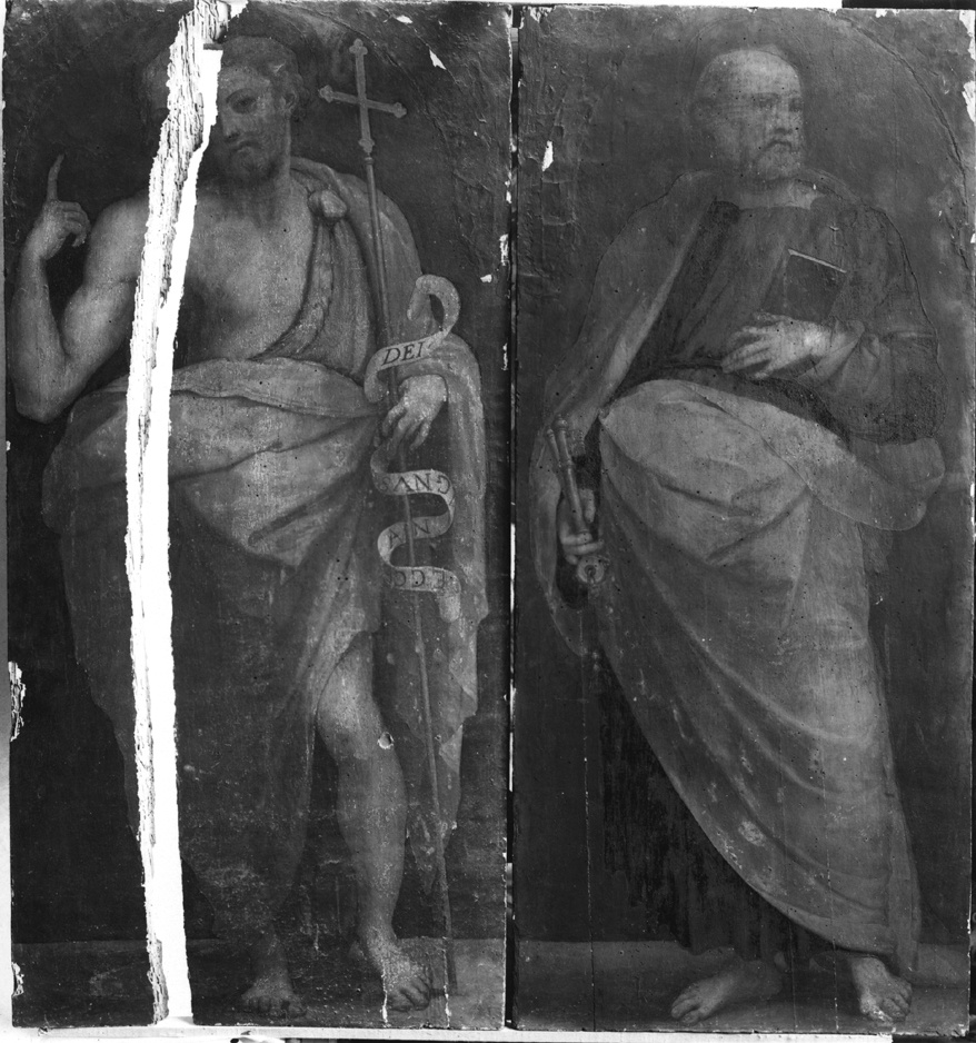 Polittico di san Michele (particolare) - Dipinti (negativo) di Gasparini, Renato (metà XX)