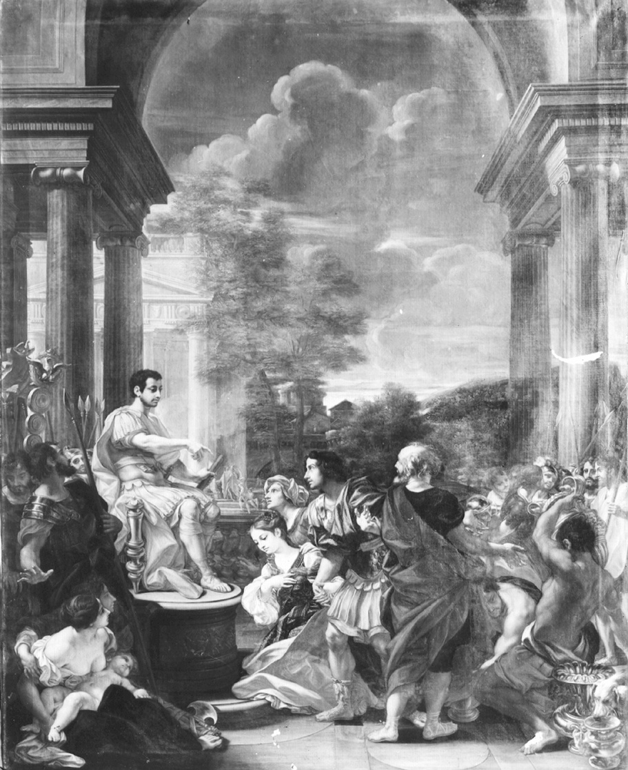 Generosità di Scipione - Dipinti (negativo) di Gasparini, Renato (prima metà XX)