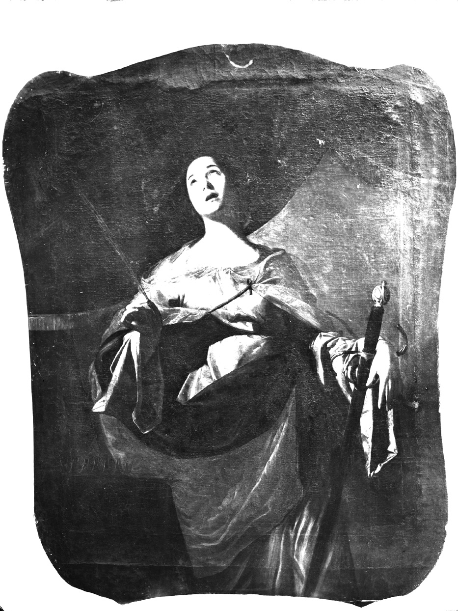 Santa martire - Dipinti (negativo) di Gasparini, Renato (prima metà XX)