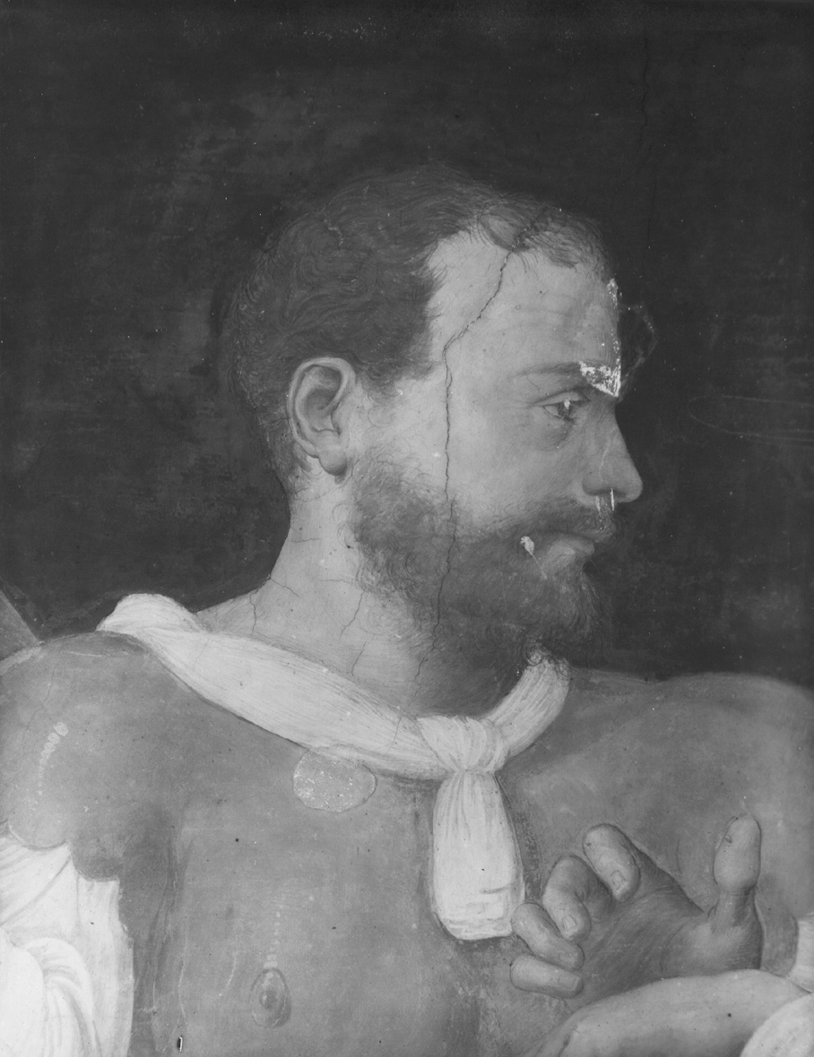 Gli eroi - Affreschi (negativo) di Gasparini, Renato (prima metà XX)