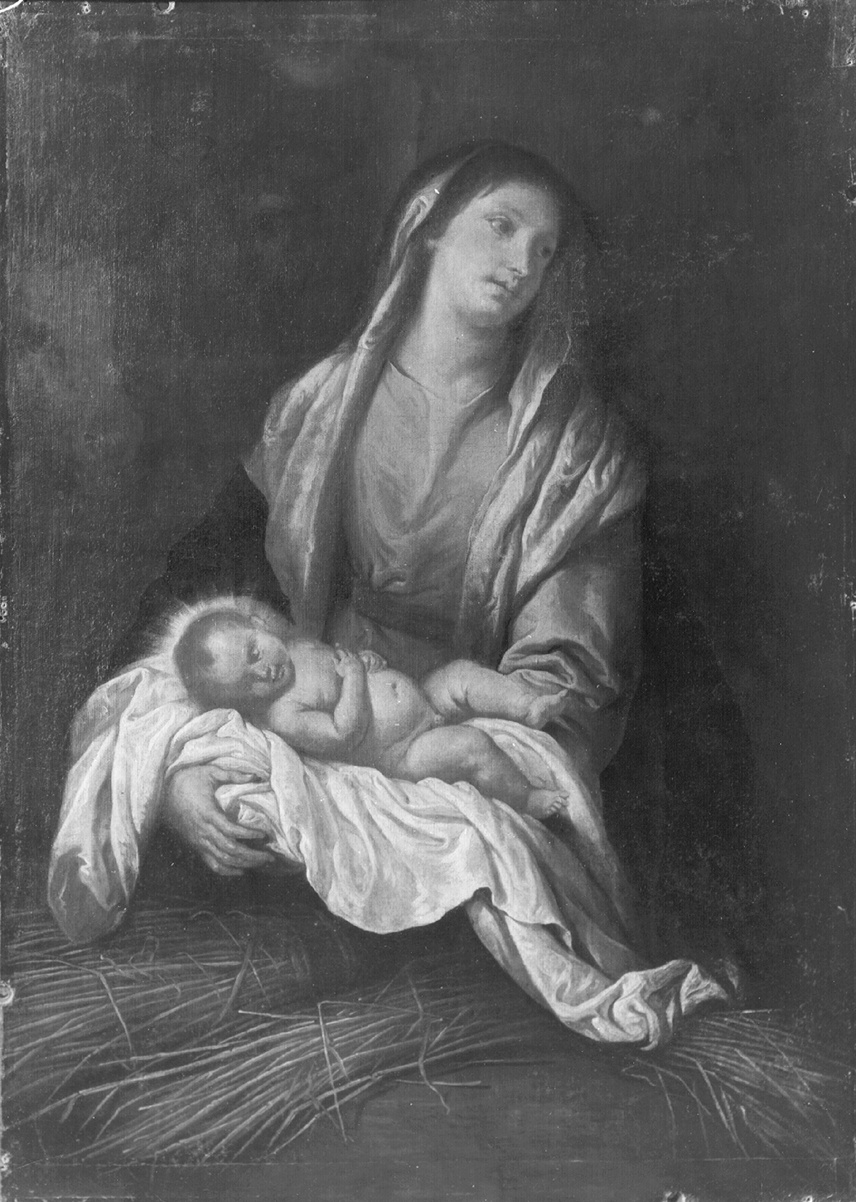 Madonna con Bambino - Dipinti (negativo) di Gasparini, Renato (prima metà XX)