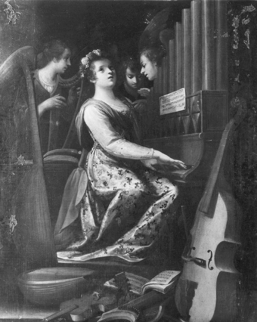 S. Cecilia - Dipinti (negativo) di Gasparini, Renato (prima metà XX)