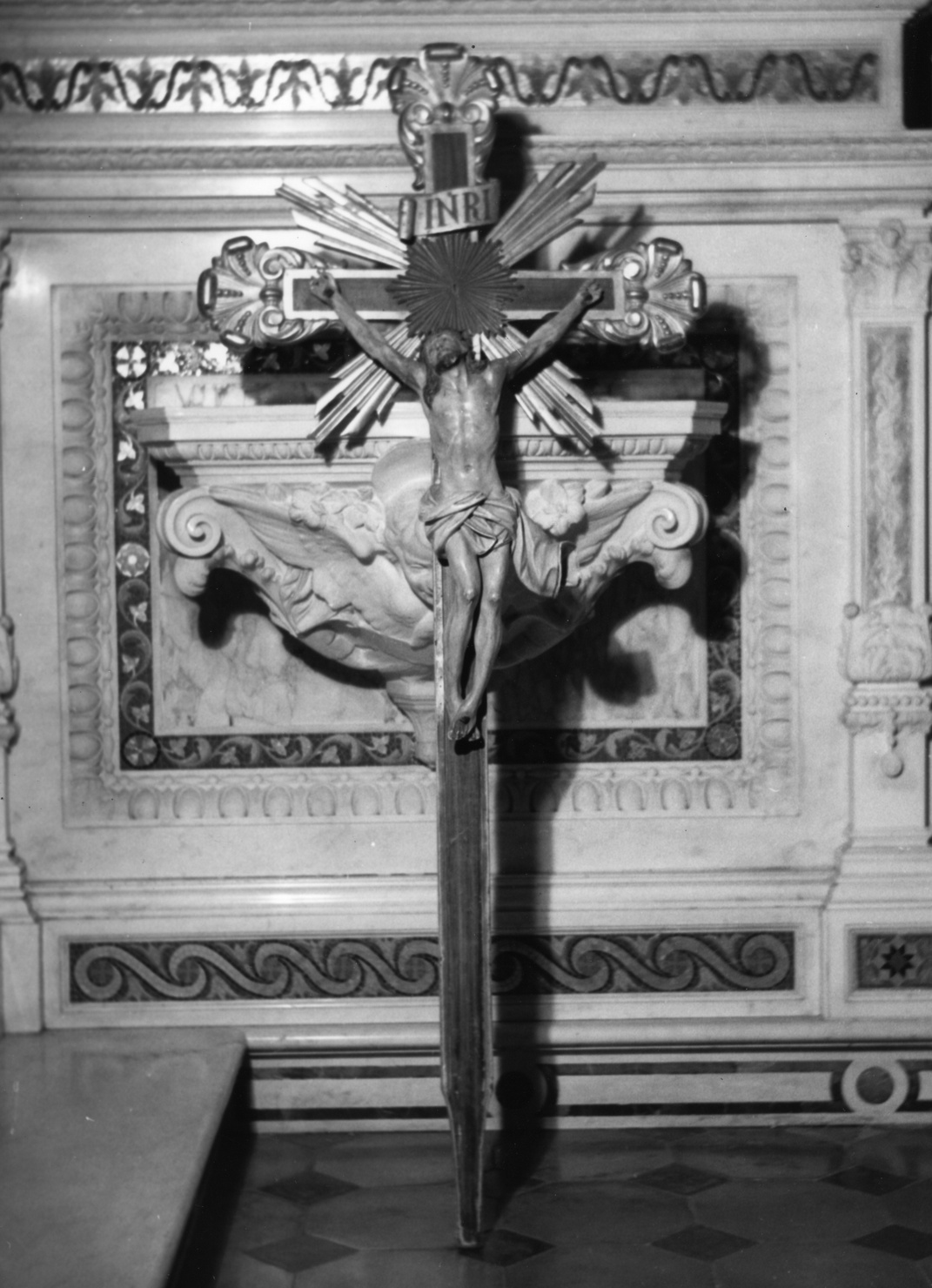 croce, opera isolata - bottega italiana (fine/inizio secc. XIX/ XX)