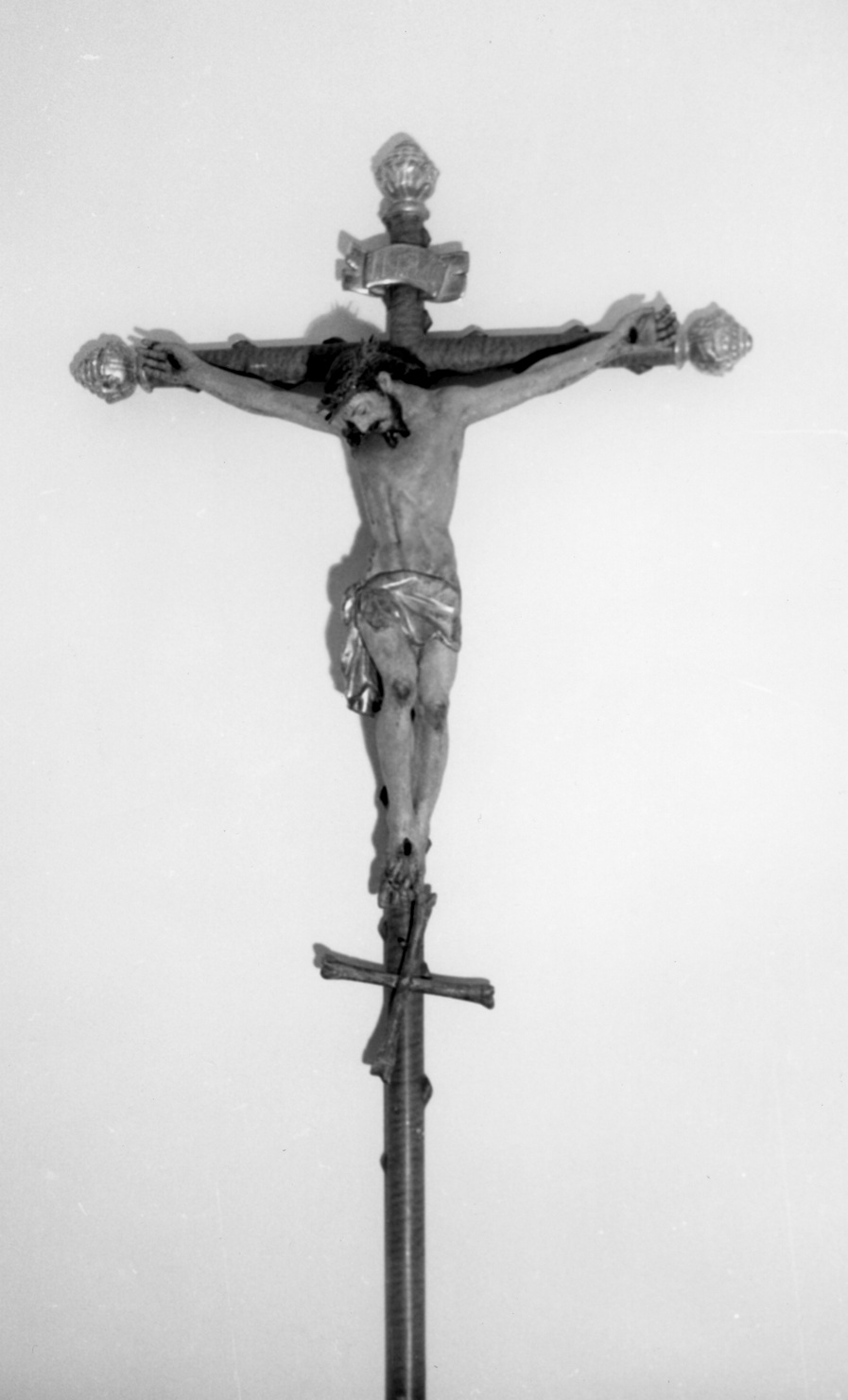 Cristo crocifisso (scultura, opera isolata) - ambito italiano (metà sec. XVIII)