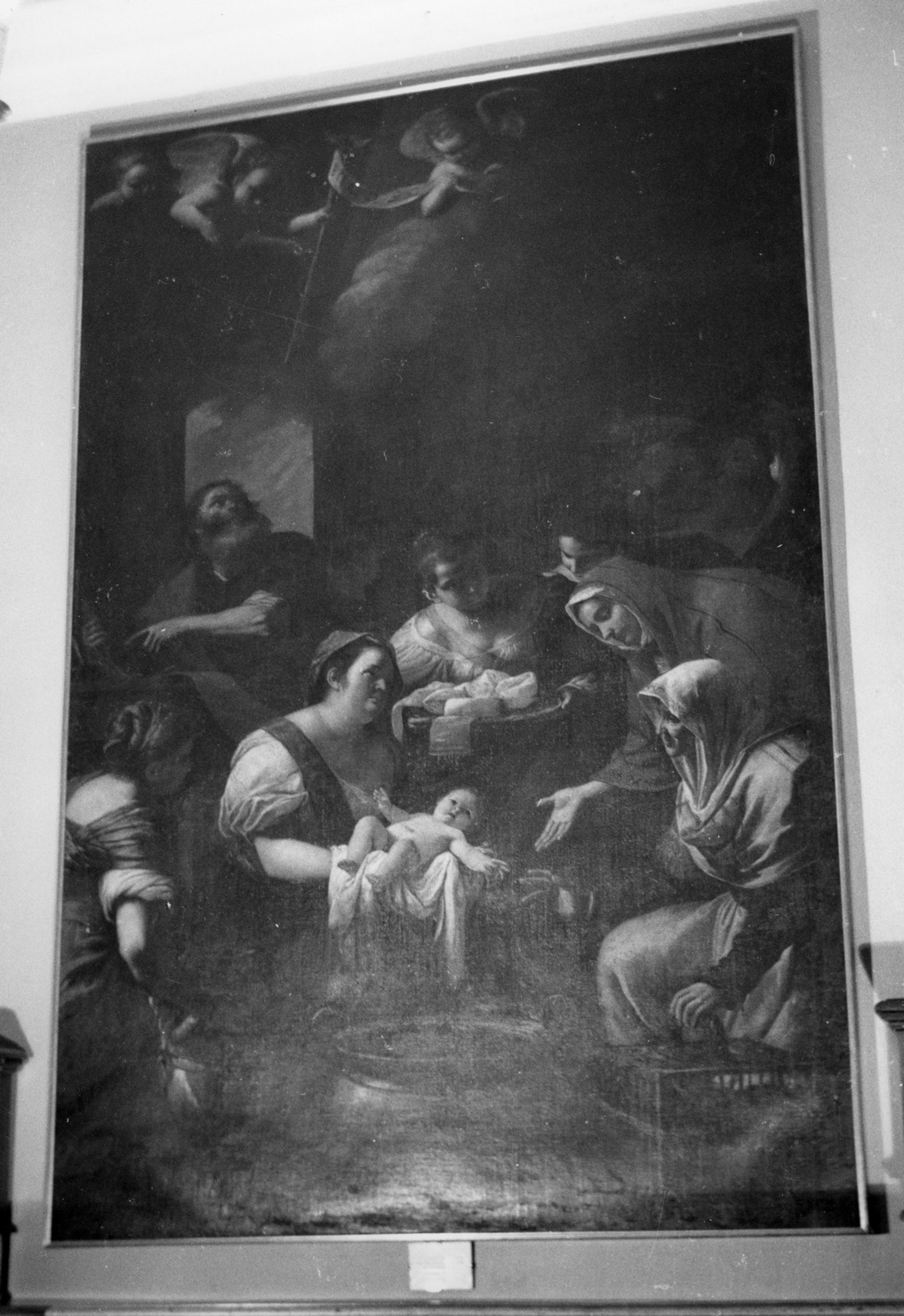 nascita di San Giovanni Battista (dipinto, opera isolata) di Preti Mattia (seconda metà sec. XVII)