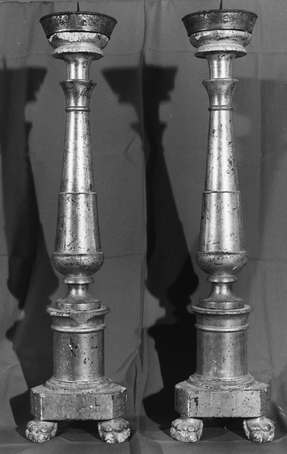 candeliere, serie - bottega ligure (fine sec. XVIII)