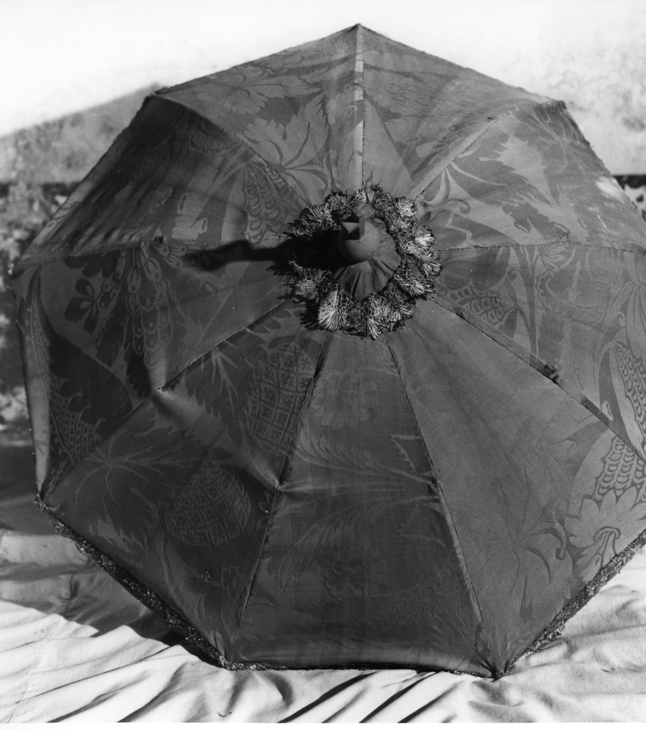 ombrellino processionale, opera isolata - manifattura ligure (seconda metà sec. XVII)