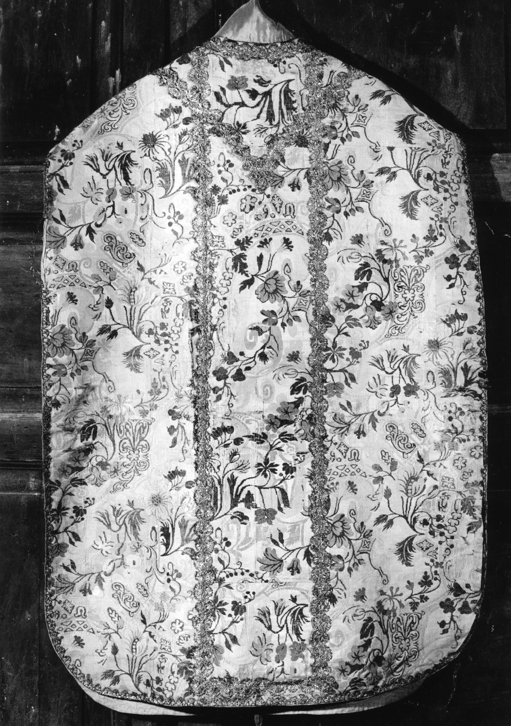 paramento liturgico, insieme - manifattura ligure (seconda metà sec. XVIII)