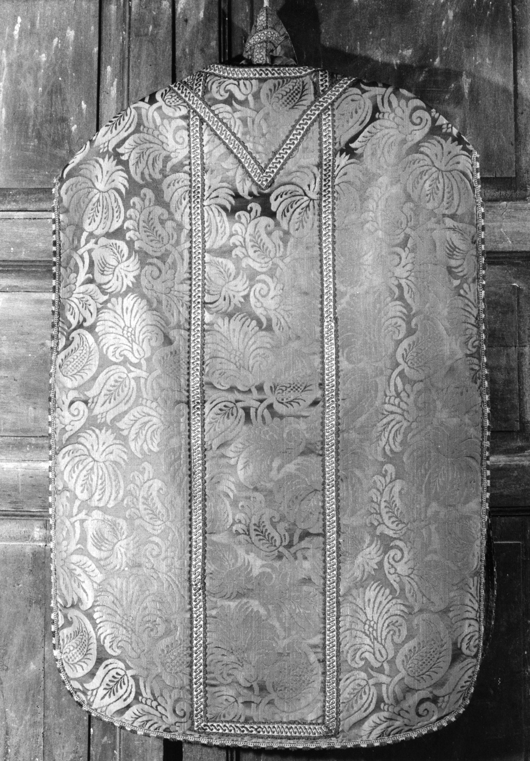 paramento liturgico, insieme - manifattura ligure (fine sec. XVII)