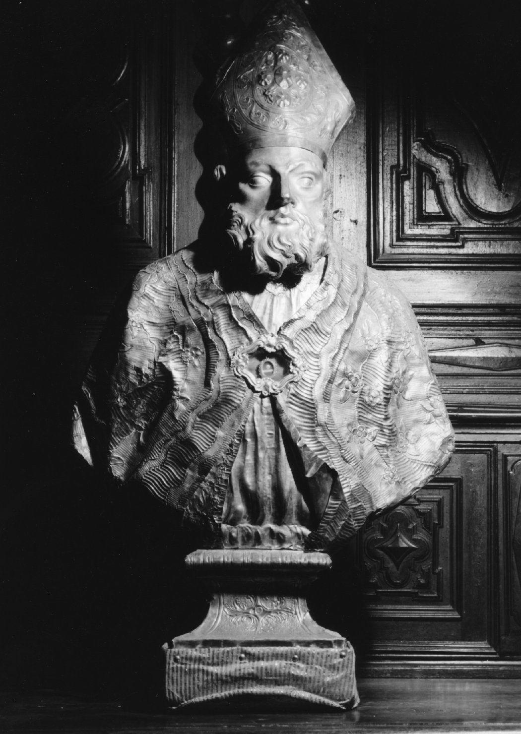 Sant'Ignazio (busto, serie) - bottega ligure (ultimo quarto sec. XVIII)