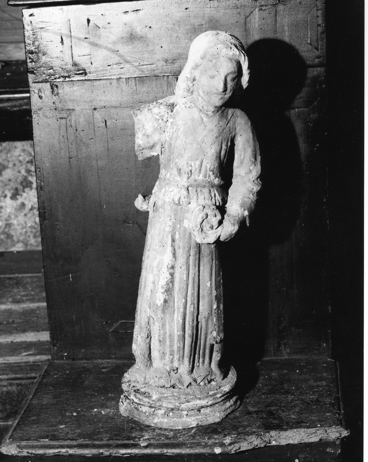 frate (statua, opera isolata) - ambito italiano (?) (sec. XIX)