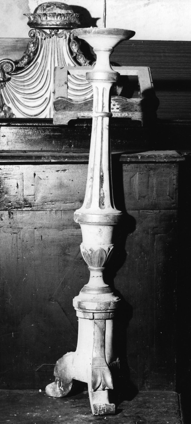 candelabro, serie - bottega italiana (?) (sec. XIX)