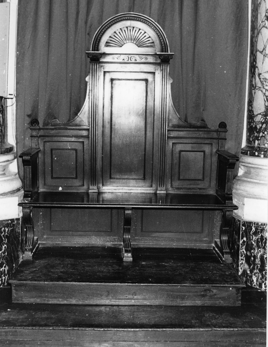 seggio, opera isolata - bottega ligure (seconda metà sec. XIX)