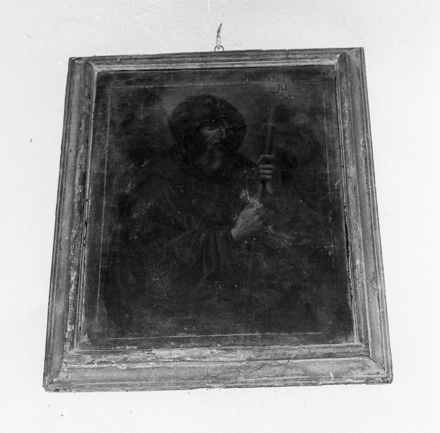 San Francesco di Paola (dipinto, opera isolata) - ambito italiano (?) (secc. XVIII/ XIX)