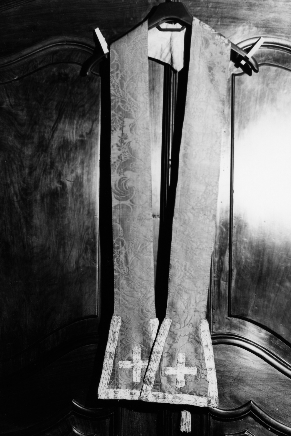 stola, opera isolata - manifattura italiana (?) (seconda metà sec. XVII)