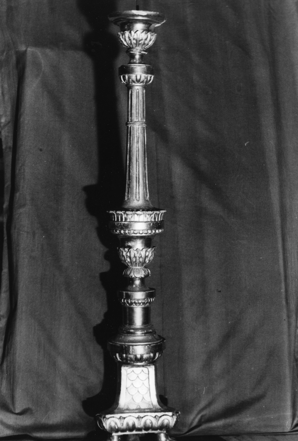 candelabro, serie - ambito ligure (fine/inizio secc. XIX/ XX)