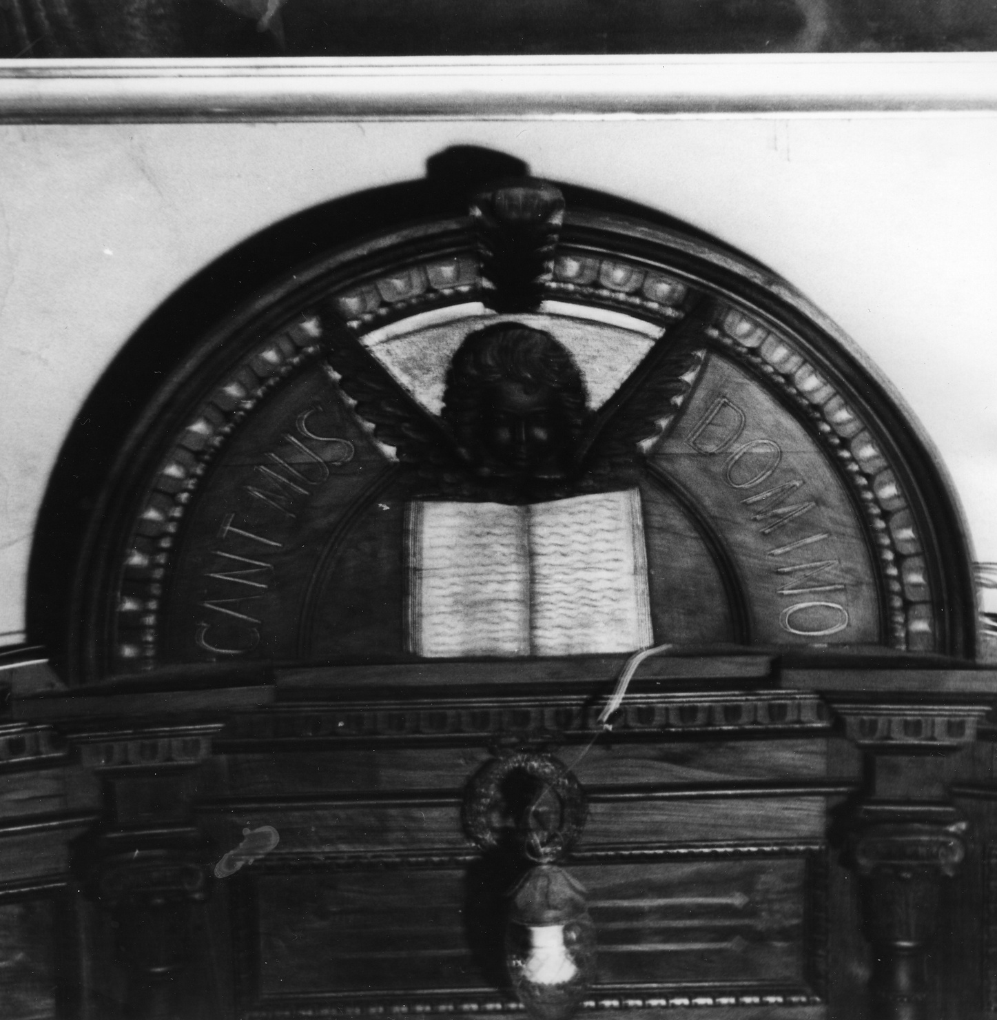 angelo cantore (scultura, opera isolata) - ambito ligure (sec. XIX)