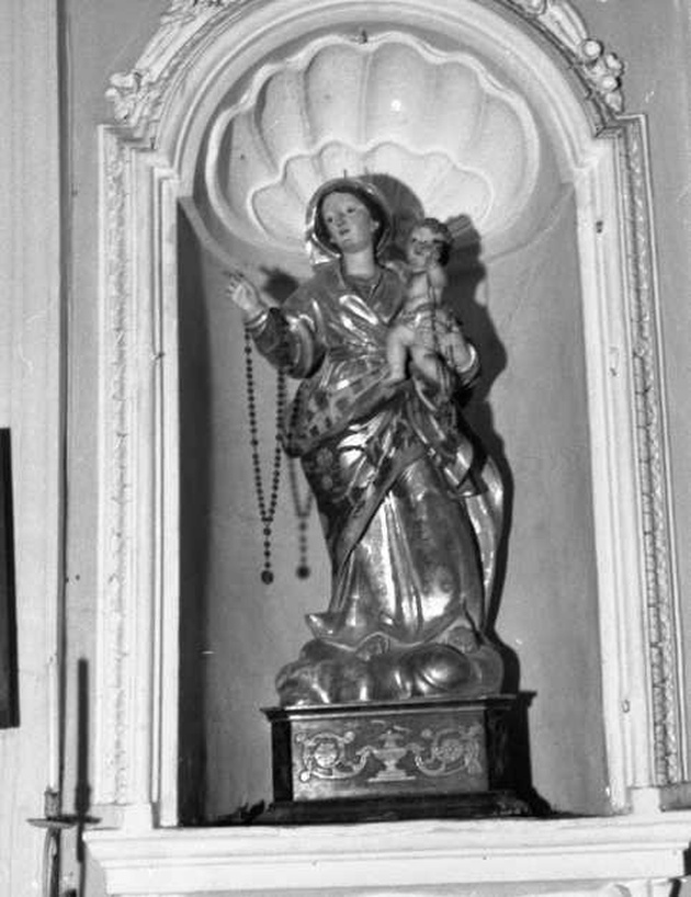 Madonna del Rosario (statua, opera isolata) - ambito ligure (inizio sec. XX)