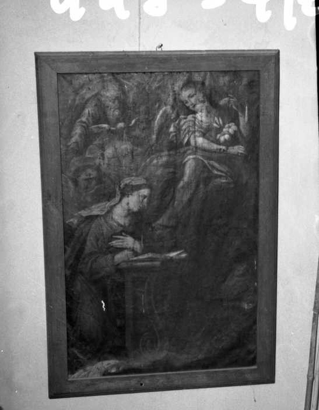 Annunciazione (dipinto, opera isolata) - ambito ligure (fine/inizio secc. XIX/ XX)