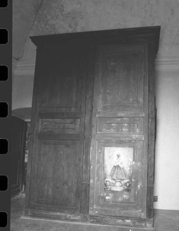 mobile da sacrestia, opera isolata - ambito ligure (prima metà sec. XX)