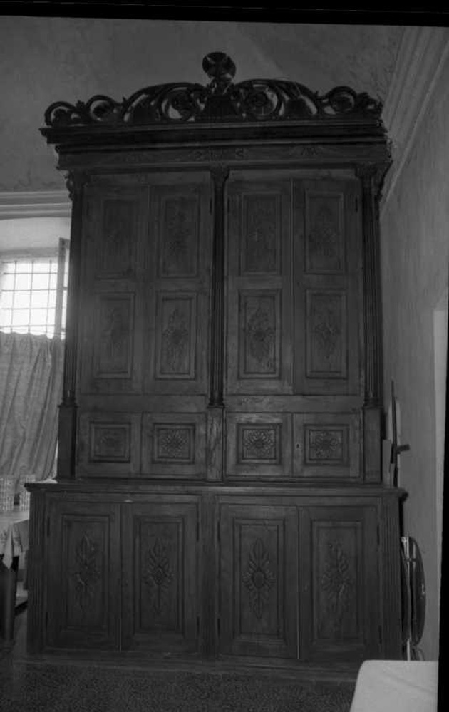 mobile da sacrestia, opera isolata - ambito ligure (sec. XIX)