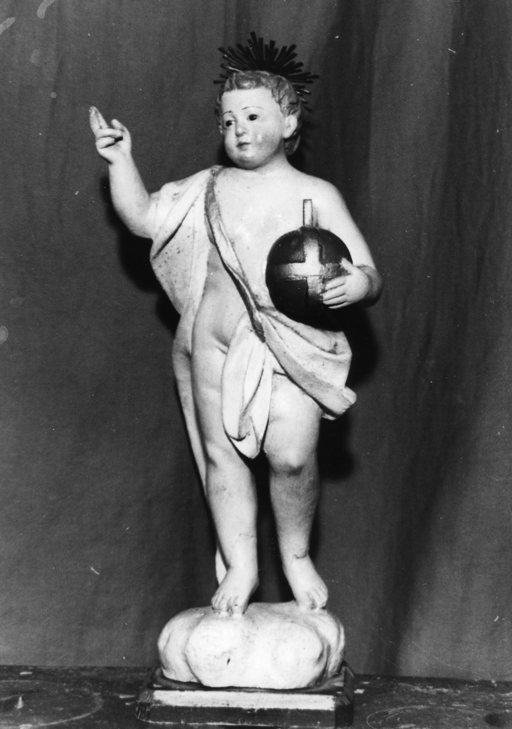 Gesù Bambino (statua, opera isolata) - ambito ligure (sec. XIX)